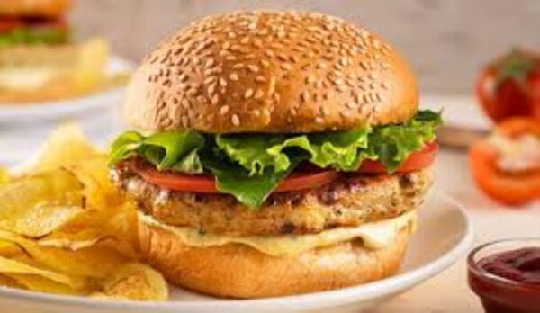 HAMBURGUESA  DE POLLO